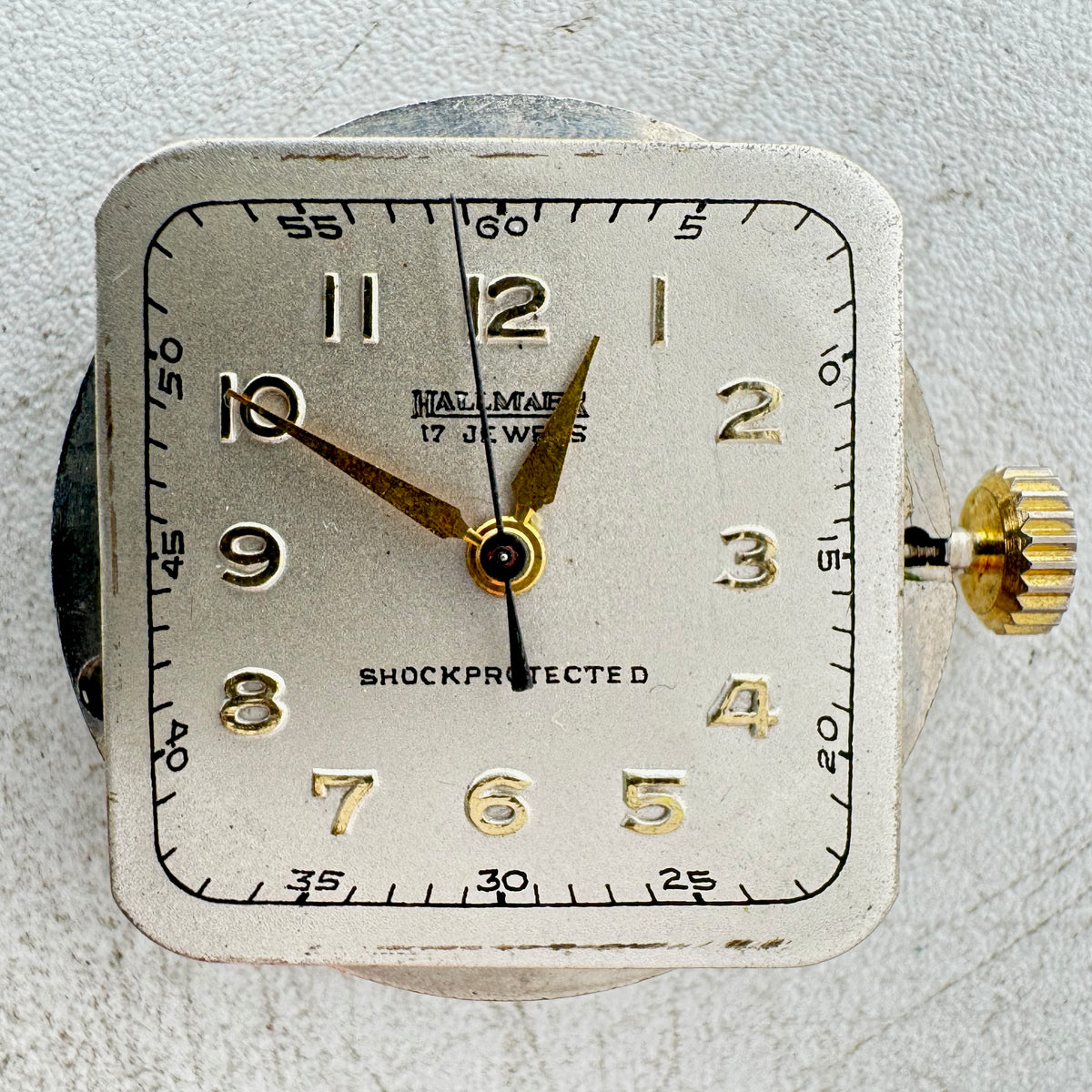 Hallmaer Hallmark Square Dial