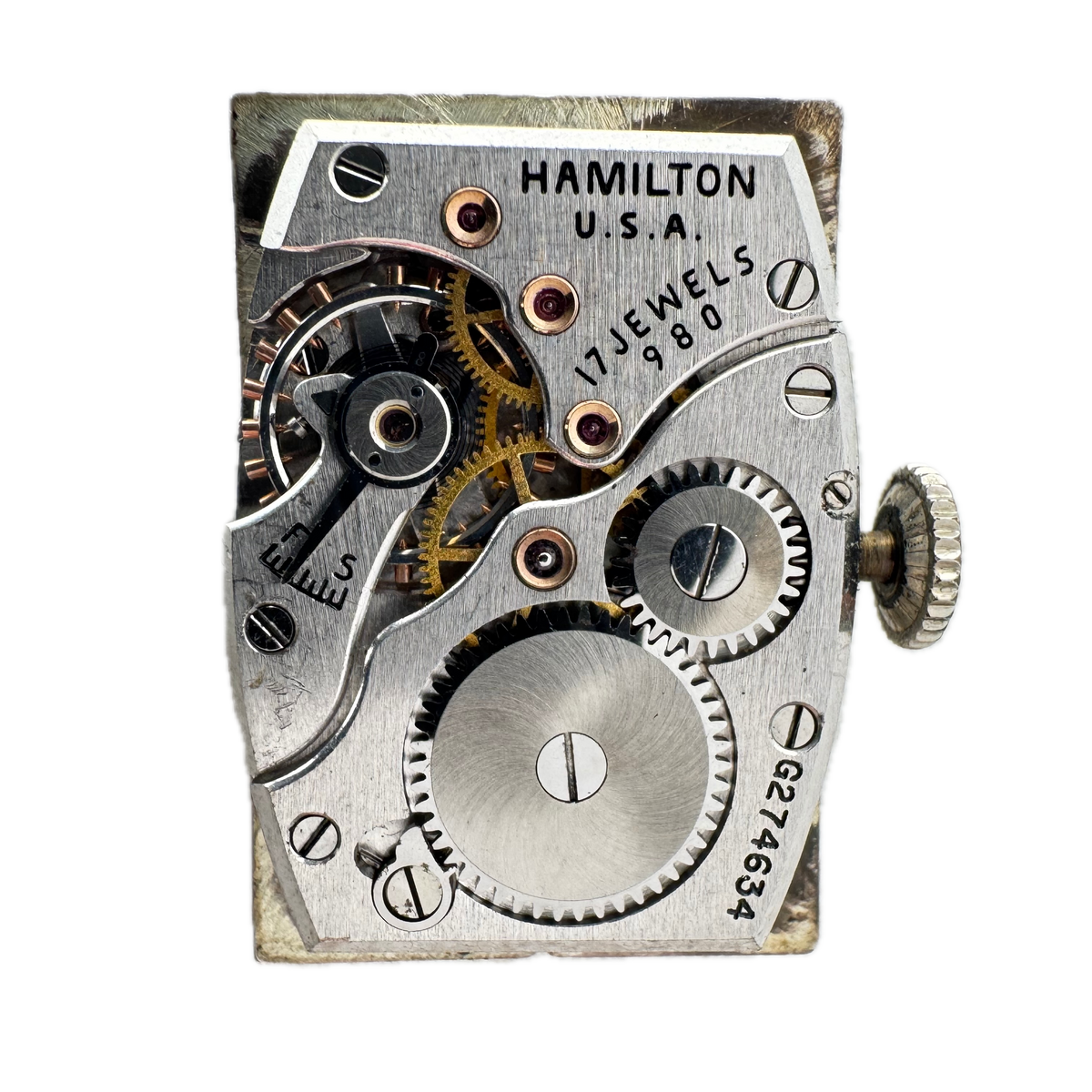 Hamilton Crystal Stud Dial