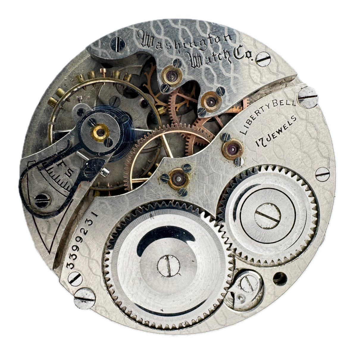 Washington Watch Co. Illinois 1918