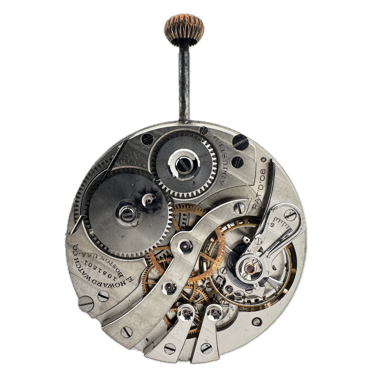 E. Howard Watch Co Stopworks 1909