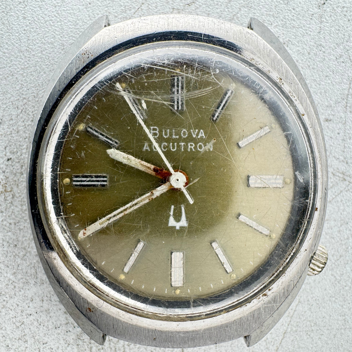 Accutron Olive Dial 1976