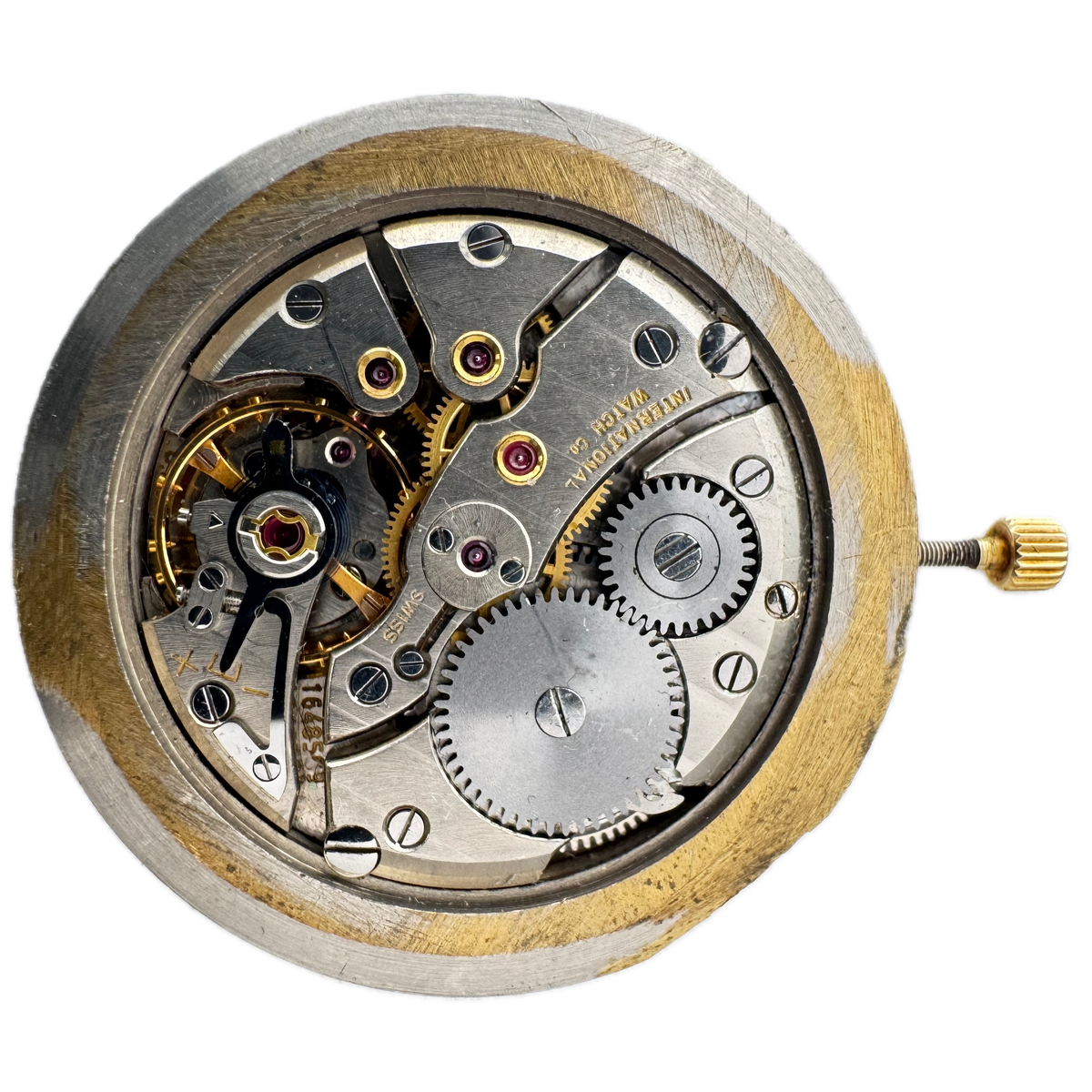 IWC Schaffhausen Silver Sunburst Dial