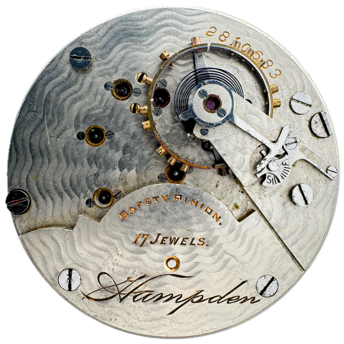 Hampden Double Sunk Dial 1911