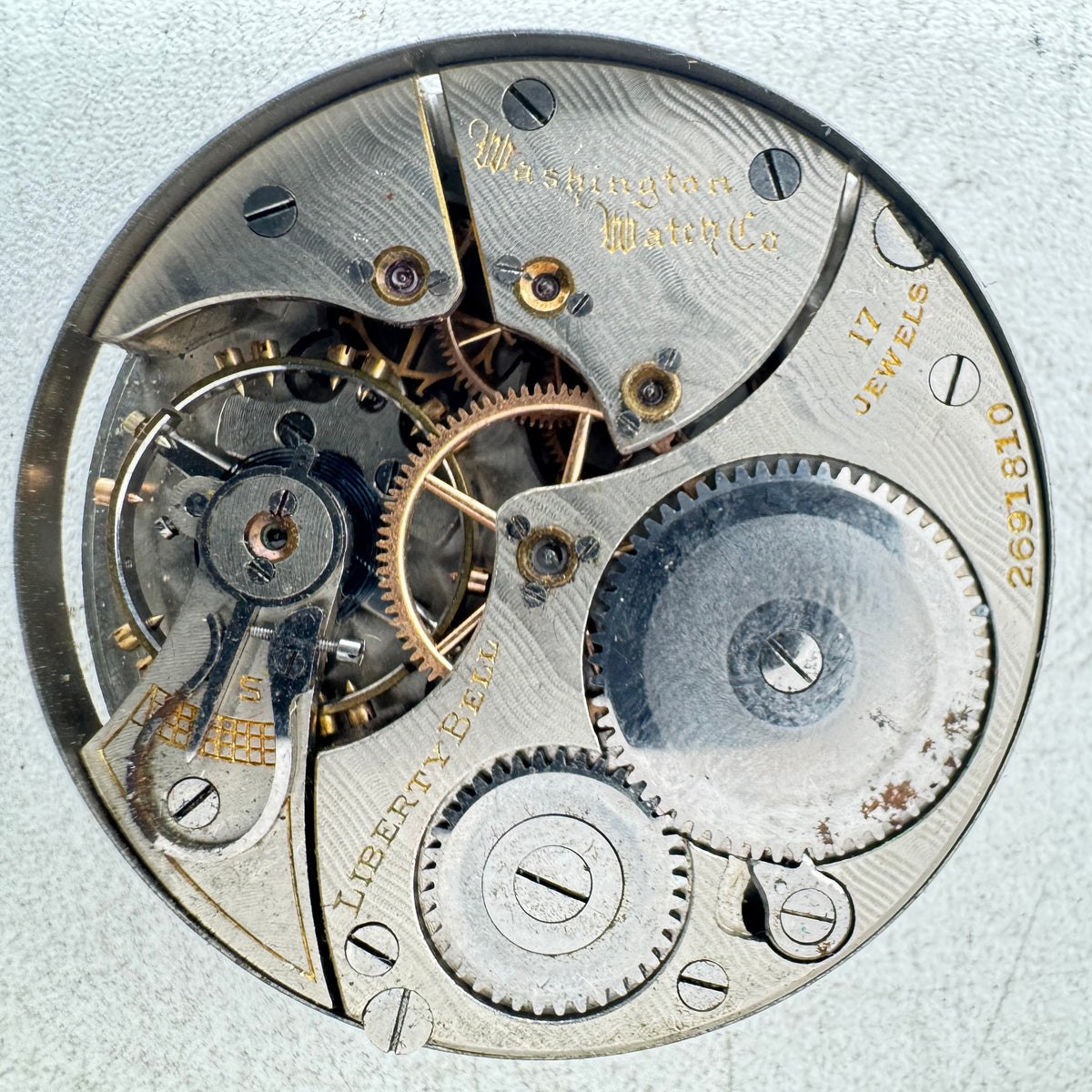 Washington Watch Co Illinois 1915