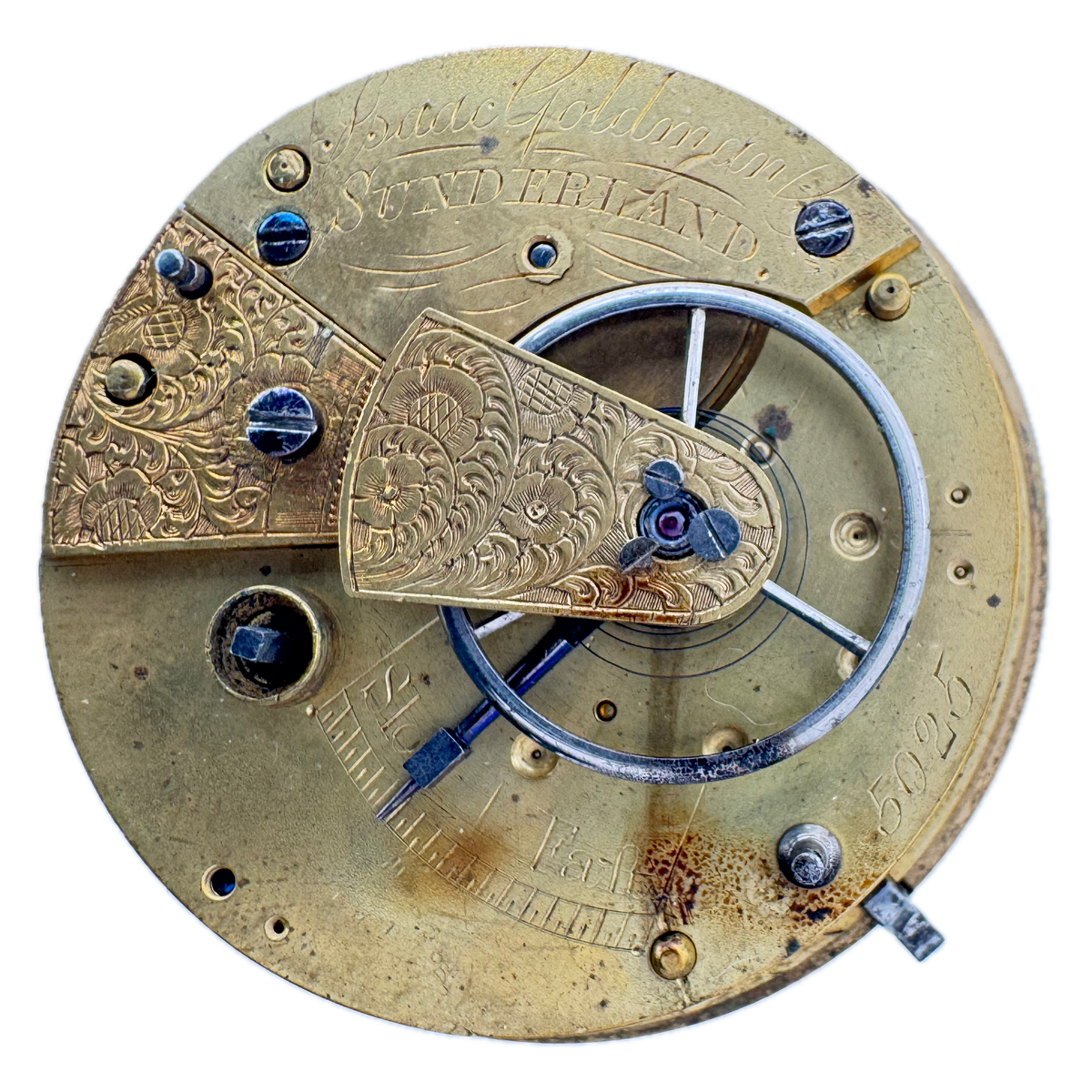 Isaac Goldman Roman Numeral Dial