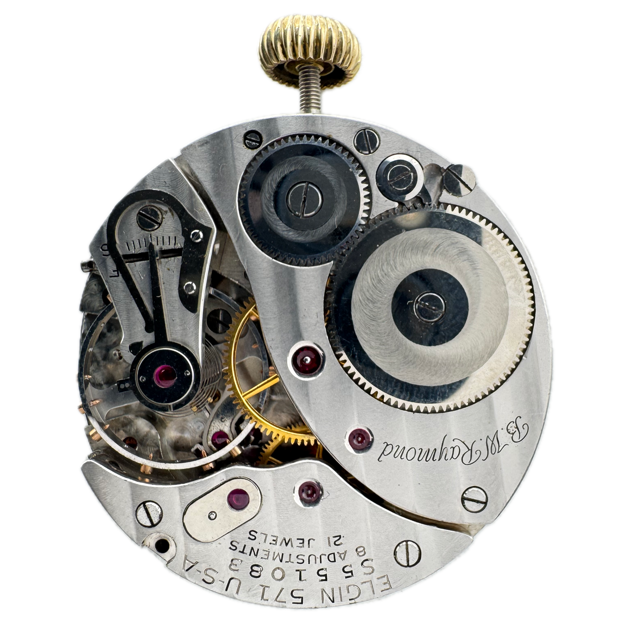 Elgin 20 - B.W. Raymond 1952