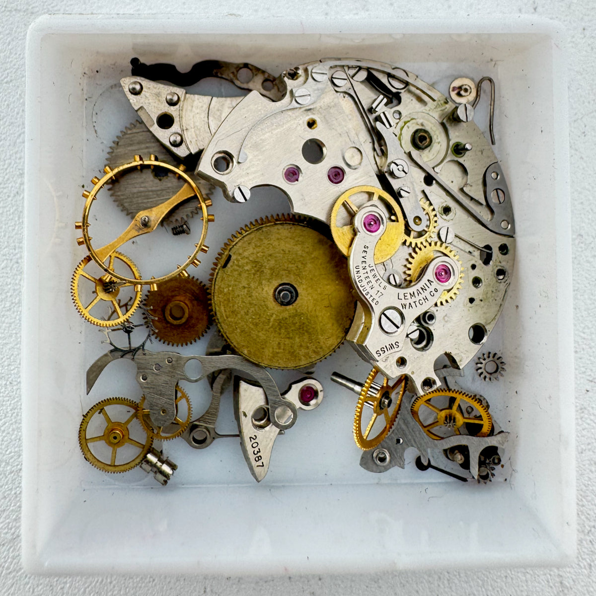 Lemania Watch Co. Parts