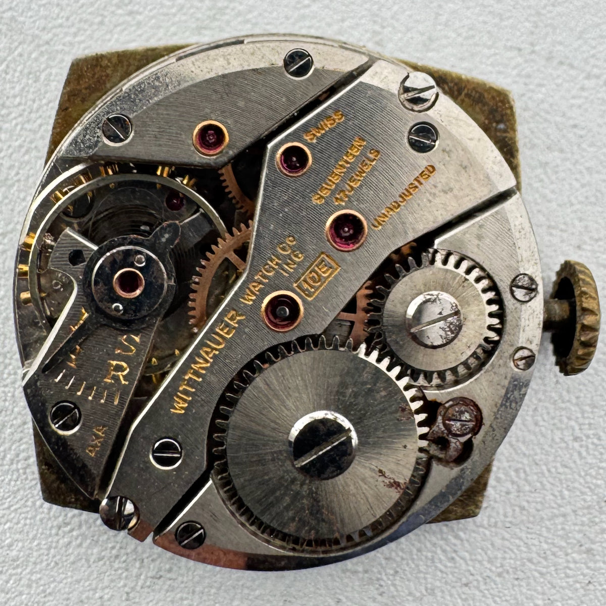 Wittnauer Square Dial