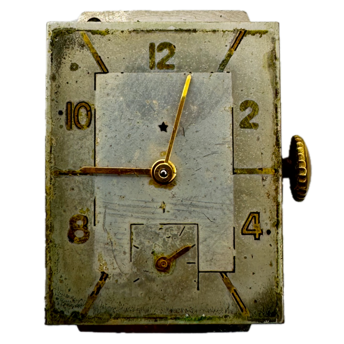 Elgin Rectangle dial 1947