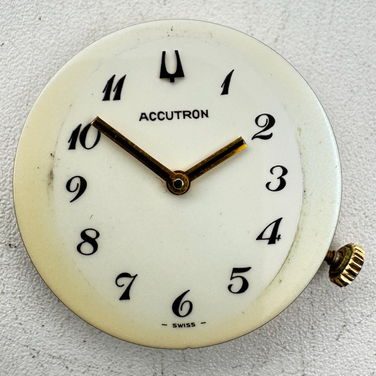 Accutron White Dial