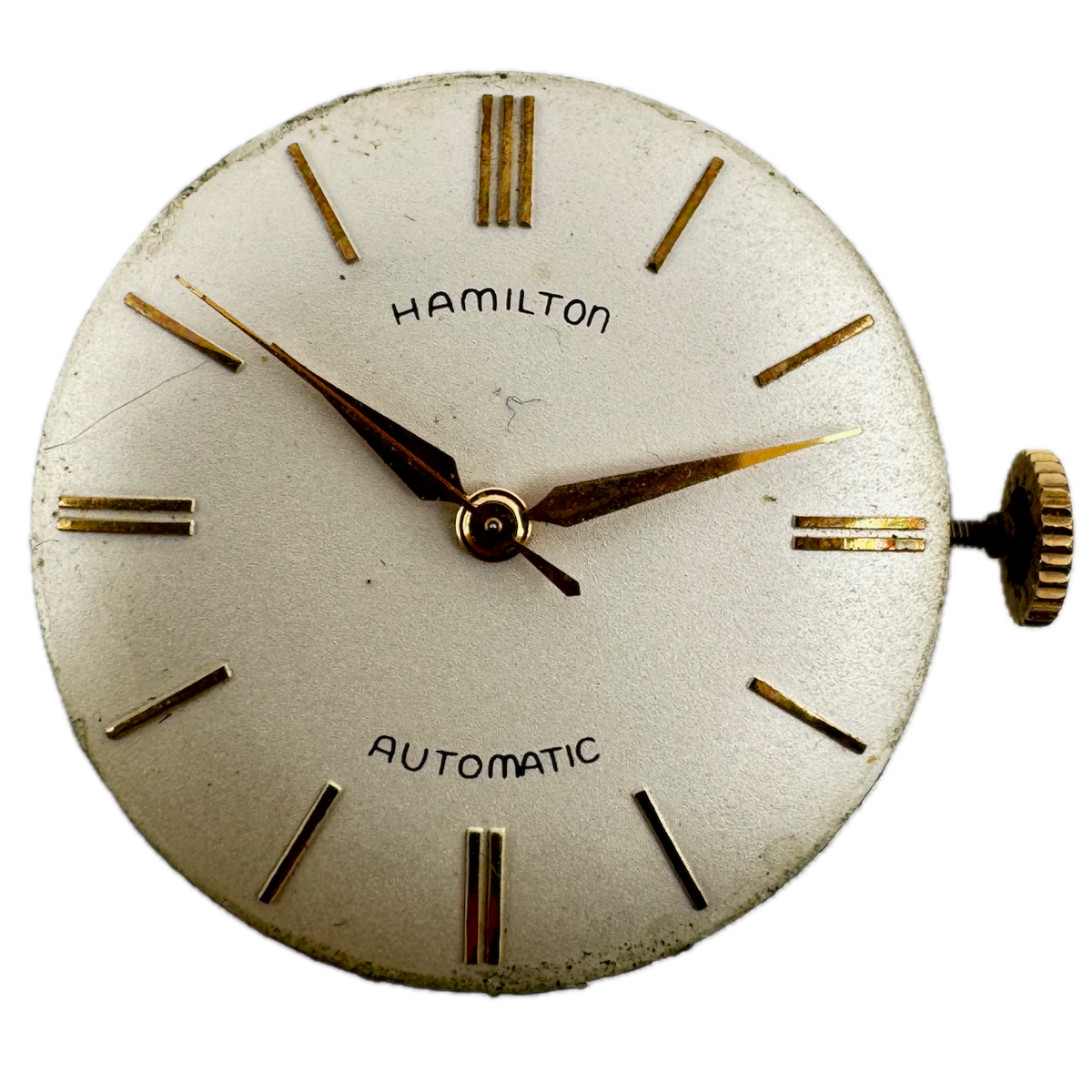 Hamilton White Dial
