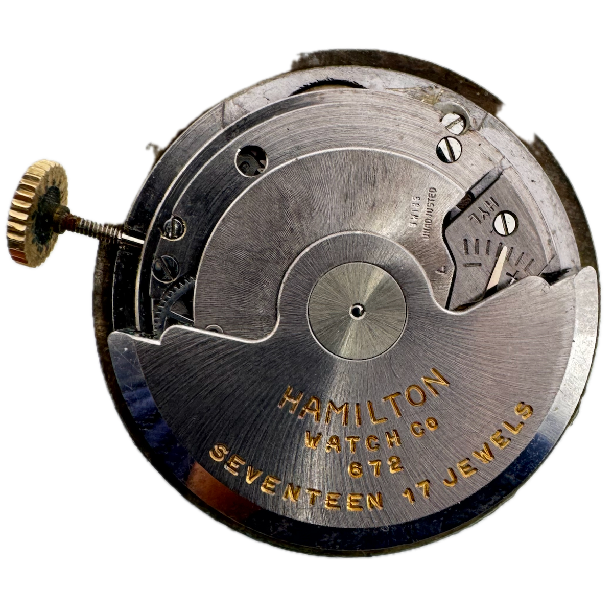 Hamilton White Dial
