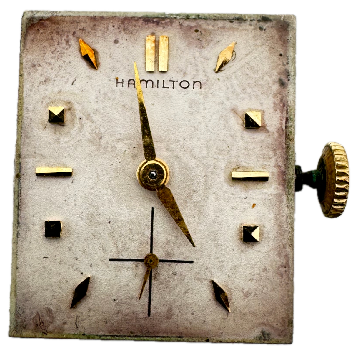 Hamilton Square Dial 1953