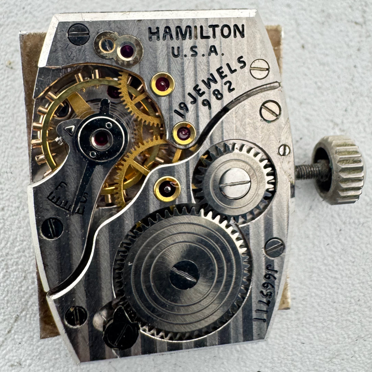 Hamilton Dauphine Hands 1951