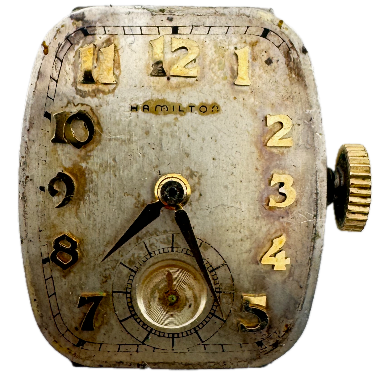 Hamilton Rectangular Dial 1950