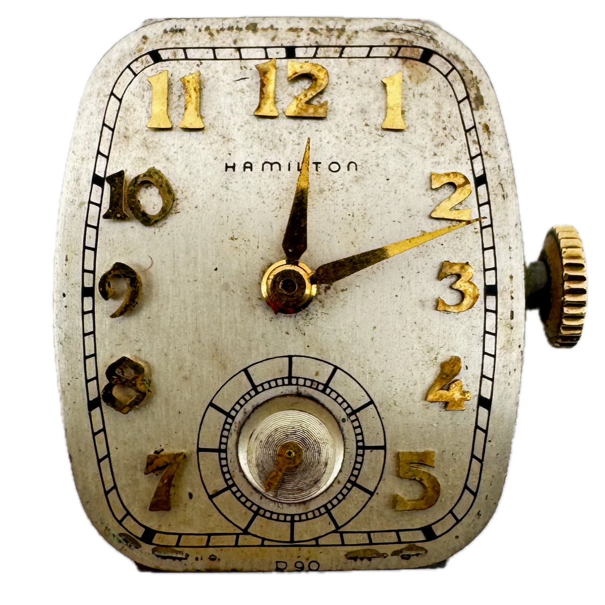 Hamilton Raised Numbers 1950