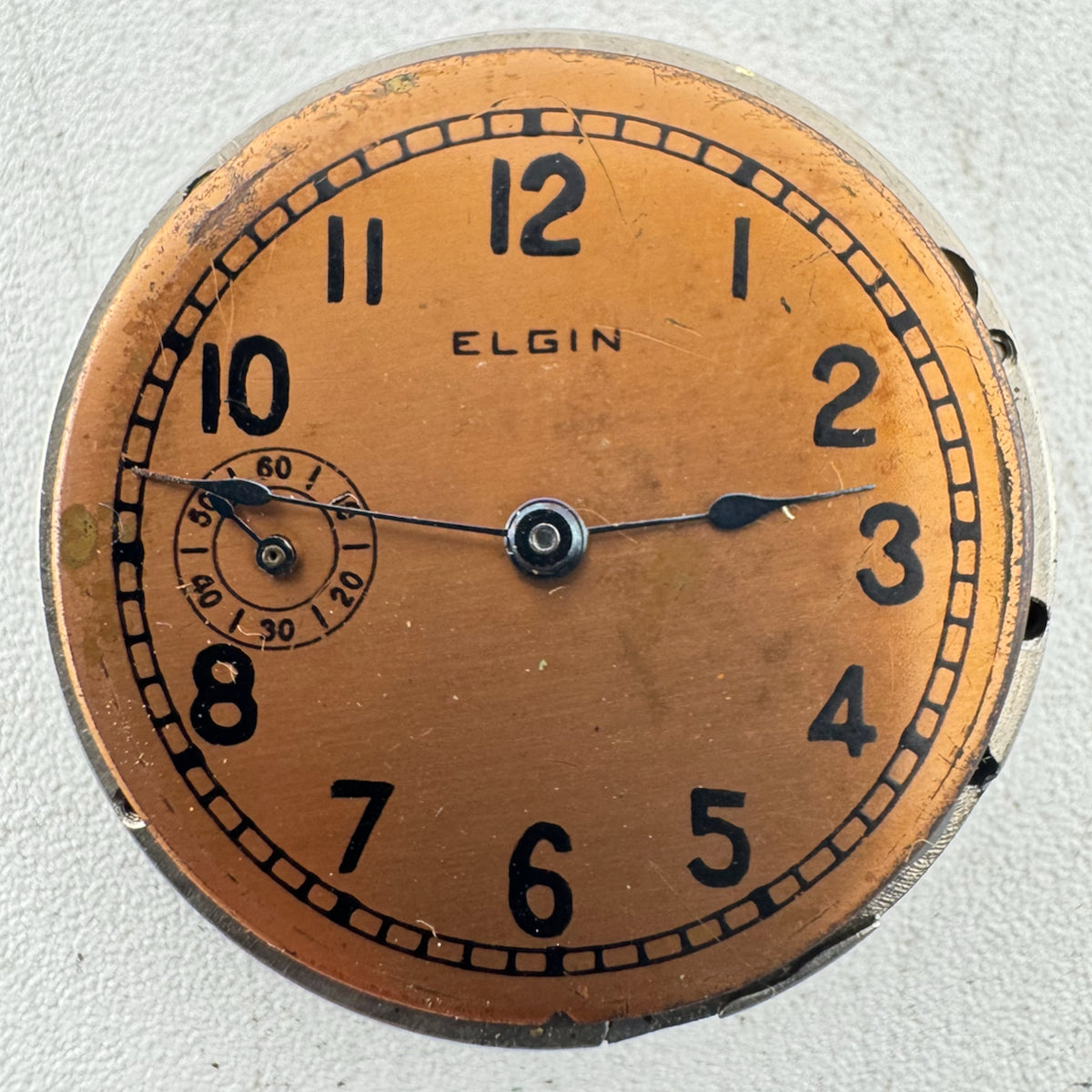 Elgin Metal Dial 1916