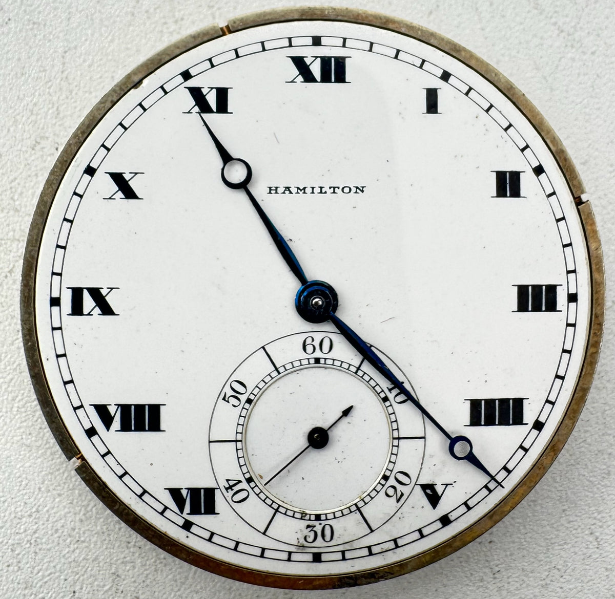 Hamilton Heavy Roman Dial 1916