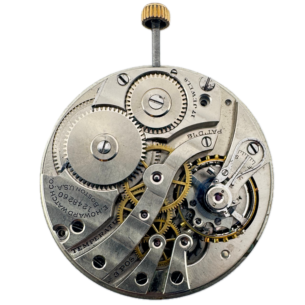 E. Howard Watch Co. Pinstriped 1914