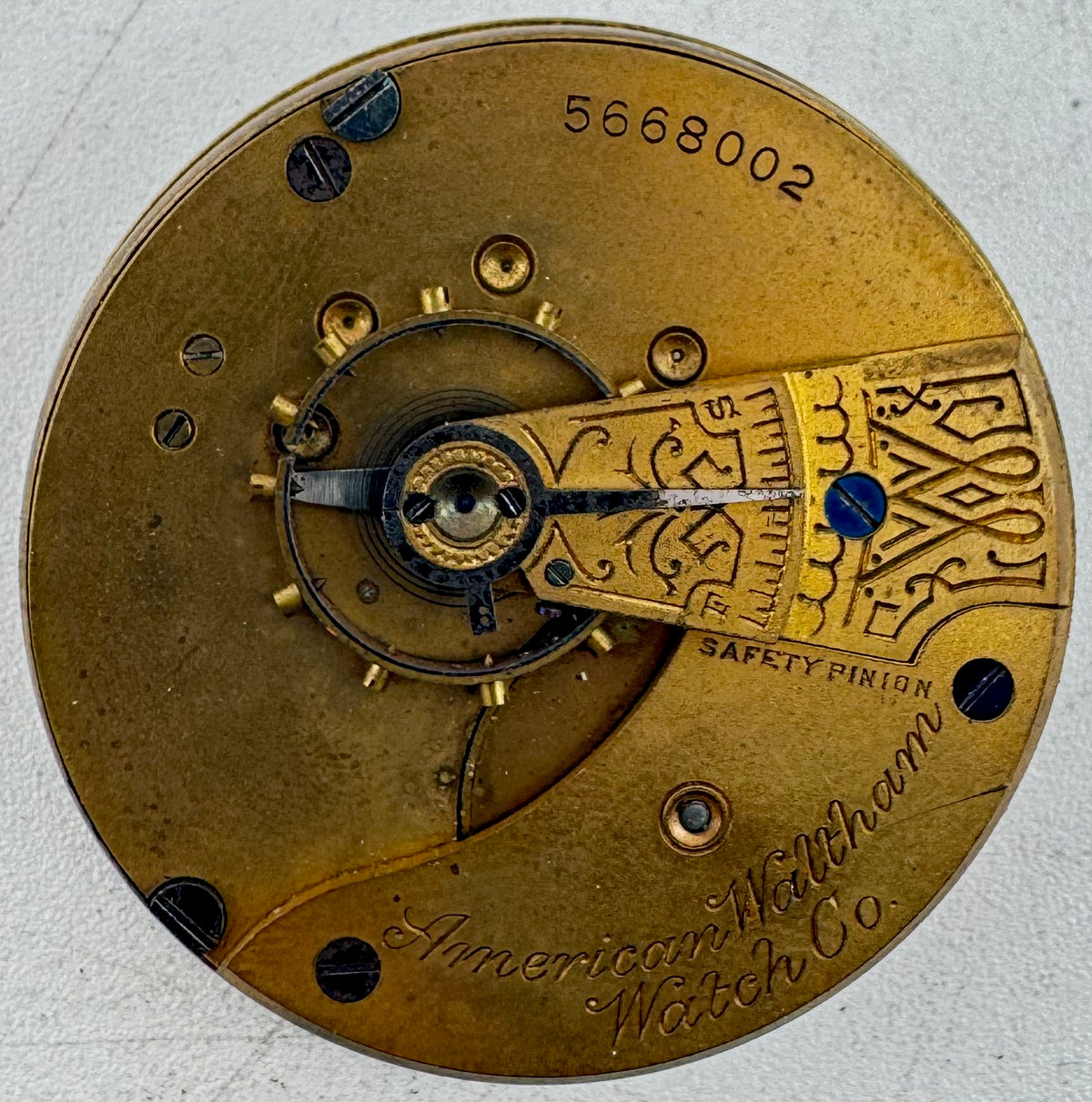 Waltham Roman Dial 1892
