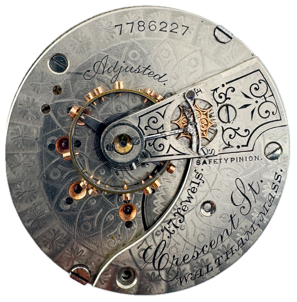 Waltham Double Sunk 1896