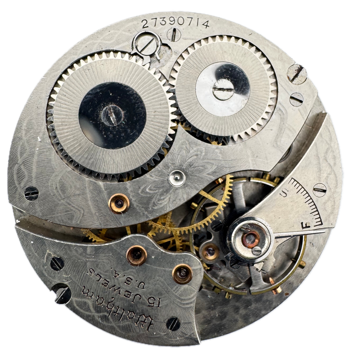 Waltham Light Moon Hands 1931