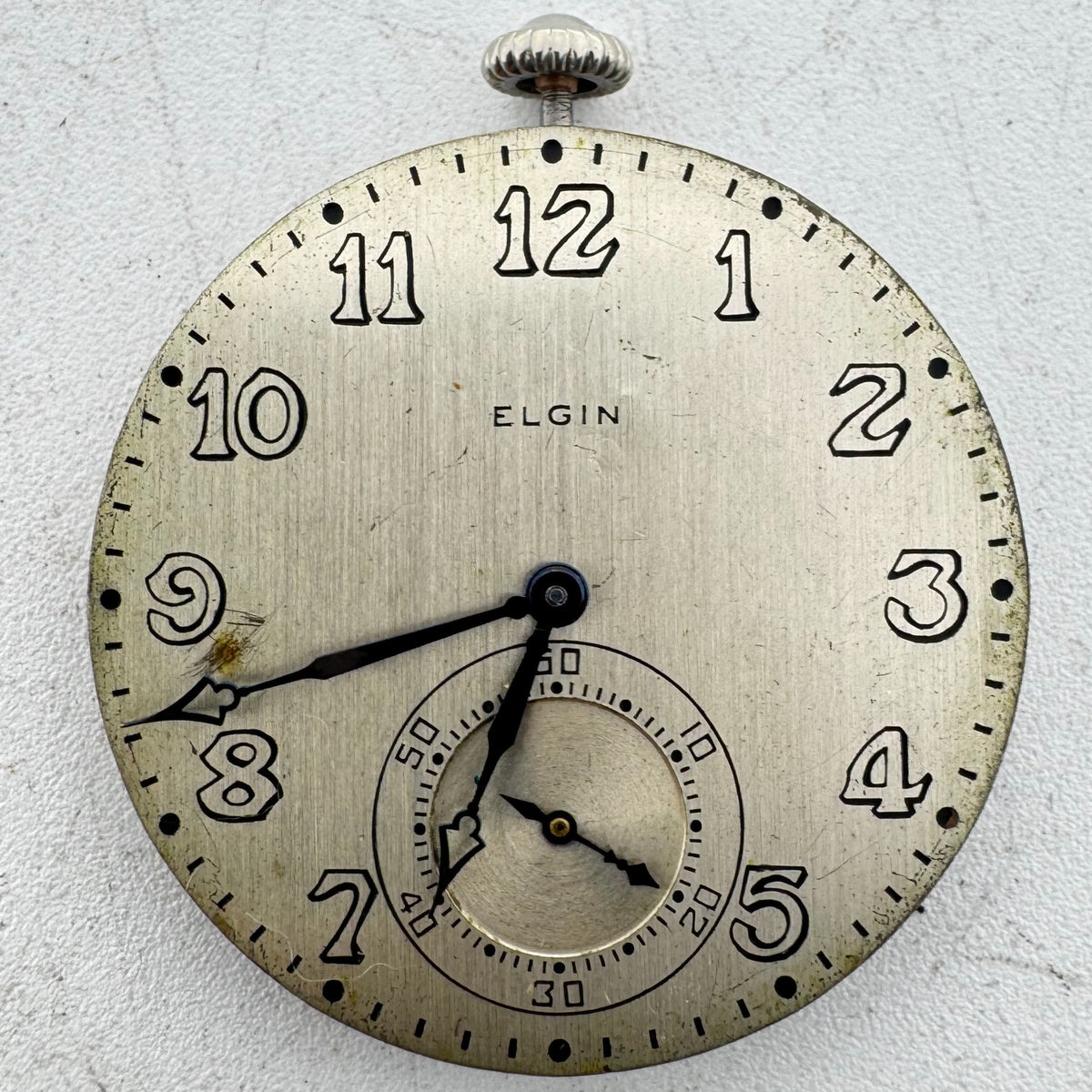 Elgin Metallic Dial 1925