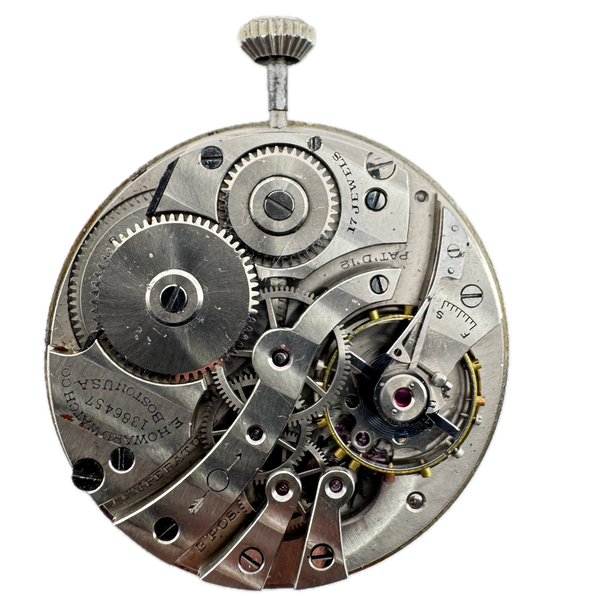 E. Howard Watch Co. Breguet Moon Hands 1923