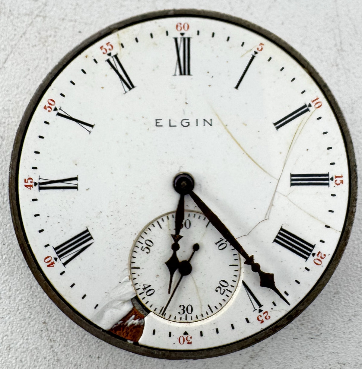 Elgin Roman Dial 1926