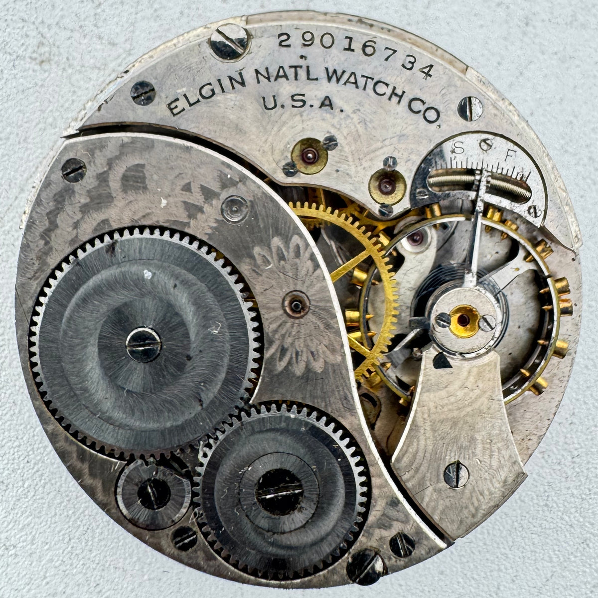 Elgin Roman Dial 1926