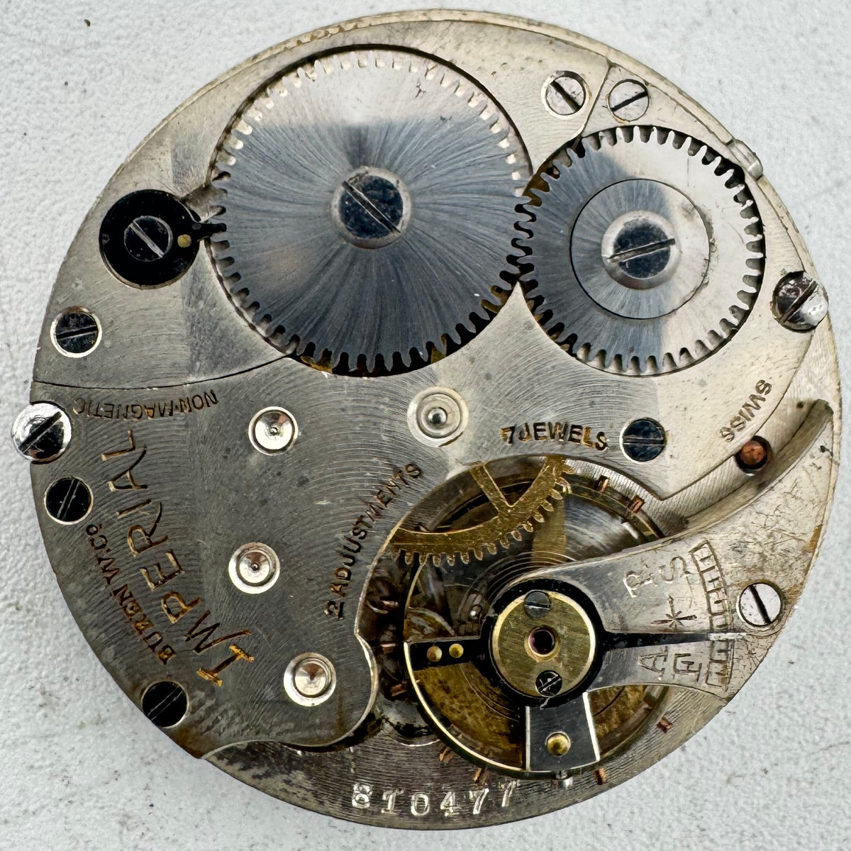 Trenton Watch Co Imperial Non Magnetic 1896