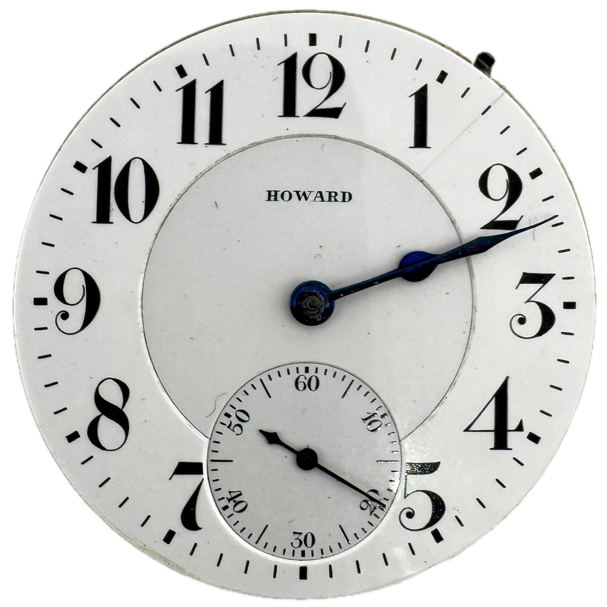 E. Howard Watch Co Hooked Bridge Jeweled Barrel 1910