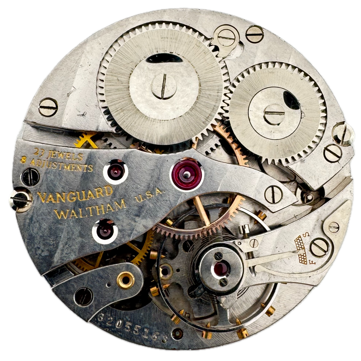Waltham Boxcar Dial 1945