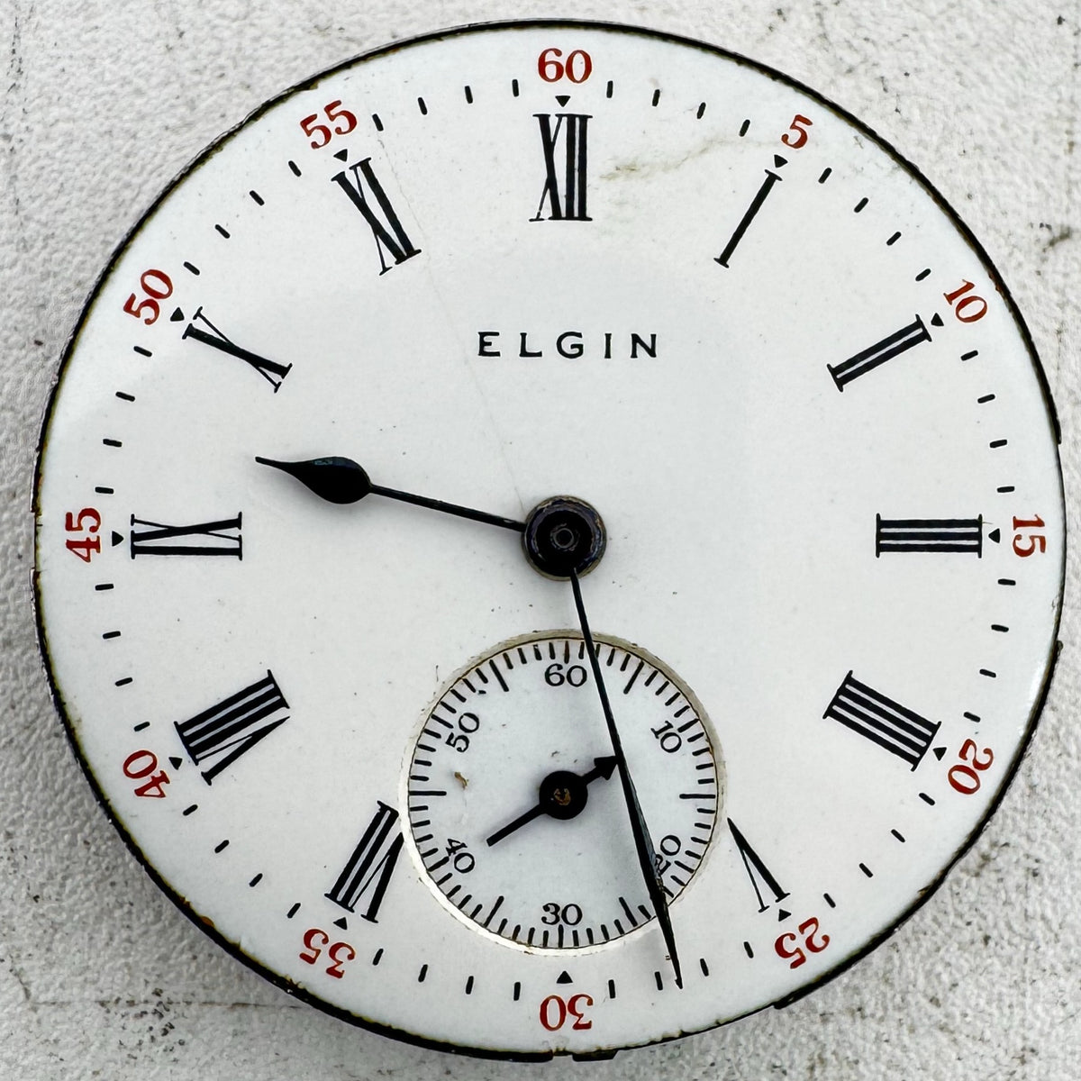 Elgin Roman Single Sunk 1911