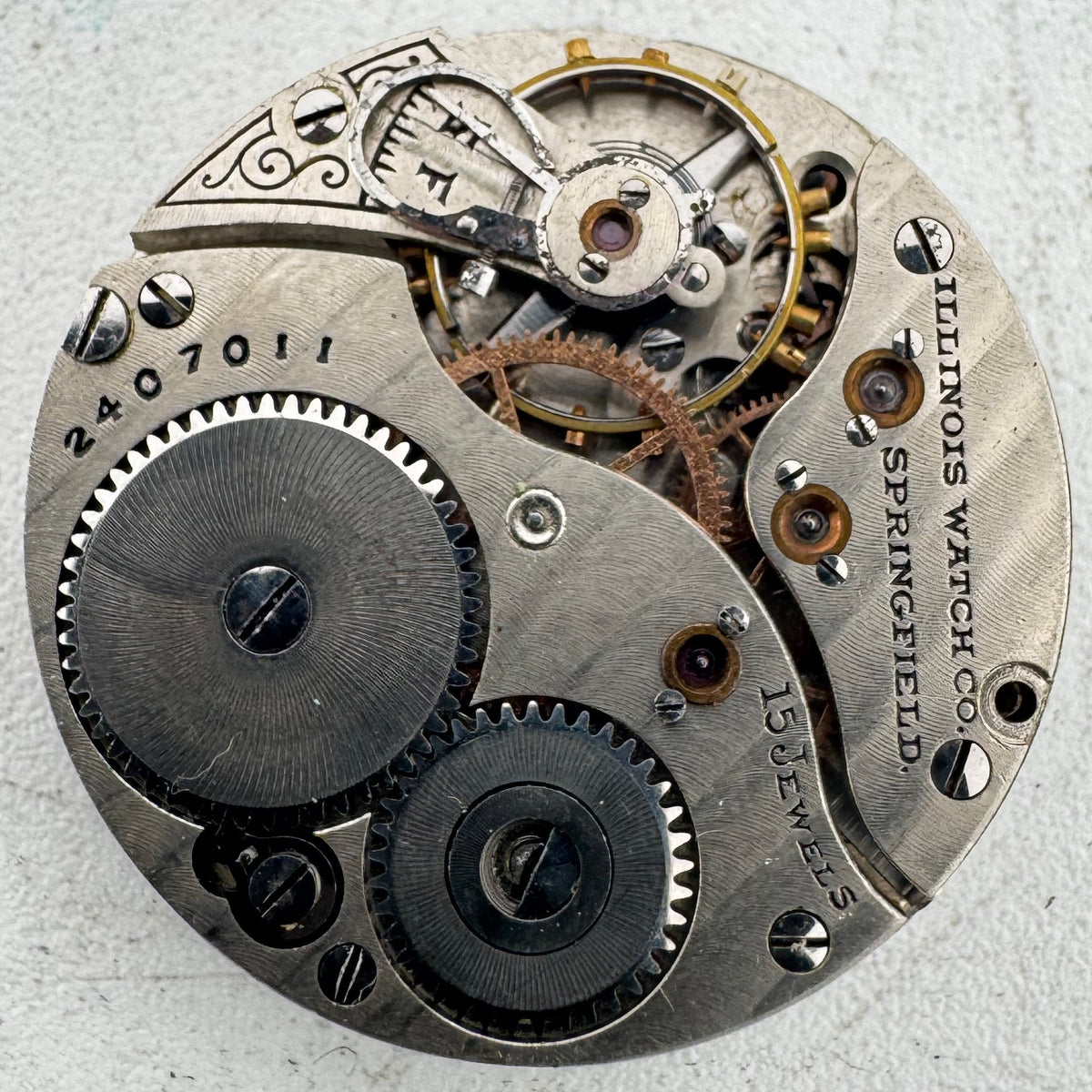 Illinois Roman Dial 1912