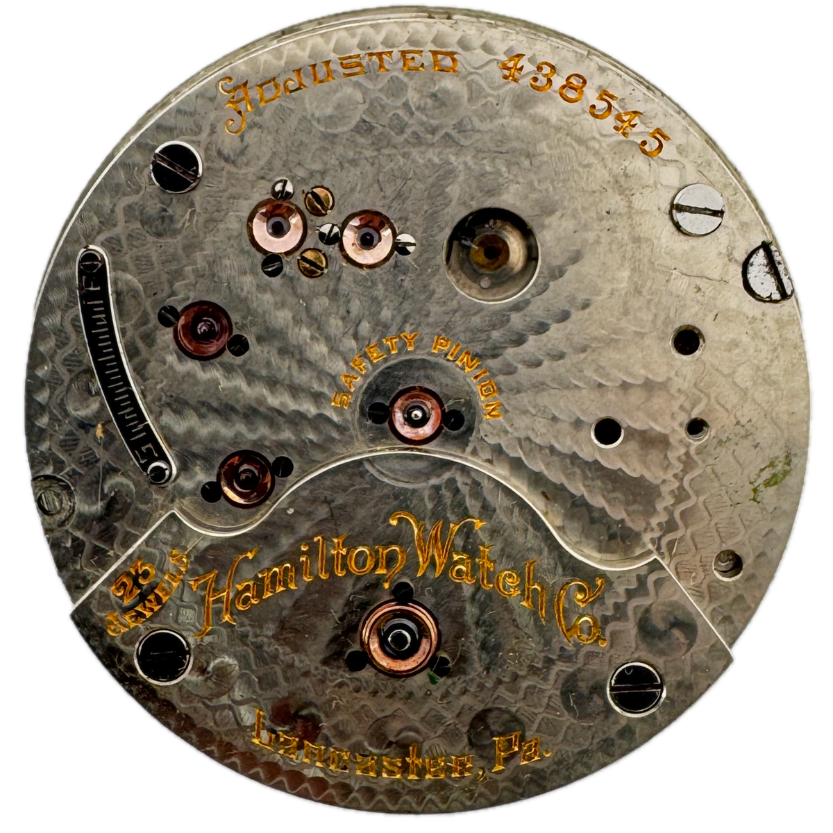 Hamilton Sun Ray Pattern 1905