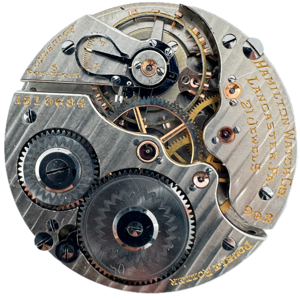 Hamilton Montgomery Dial 1919