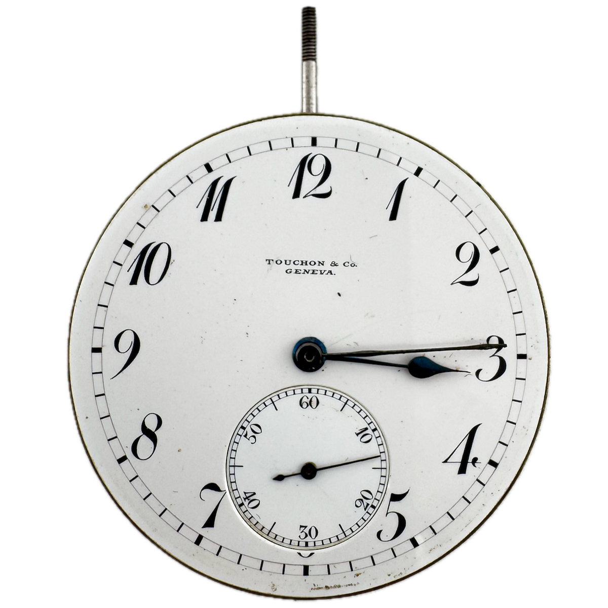 Touchon & Co White Enamel Dial