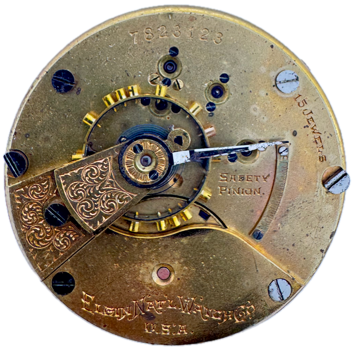 Elgin Roman Dial 1899