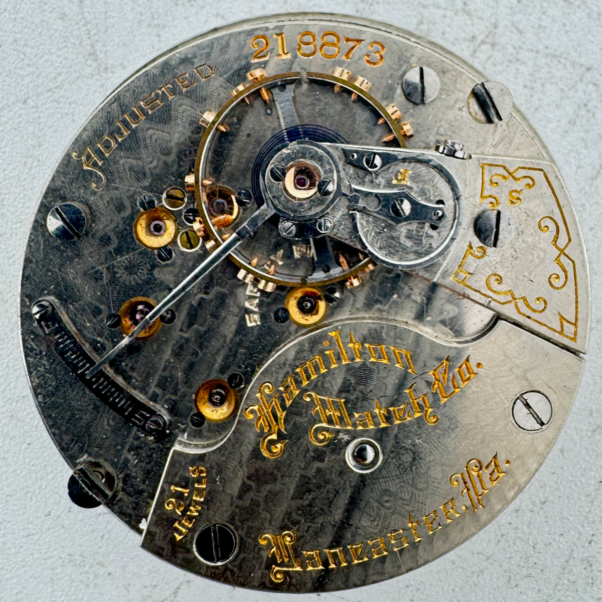 Hamilton Watch Co. 1 1902