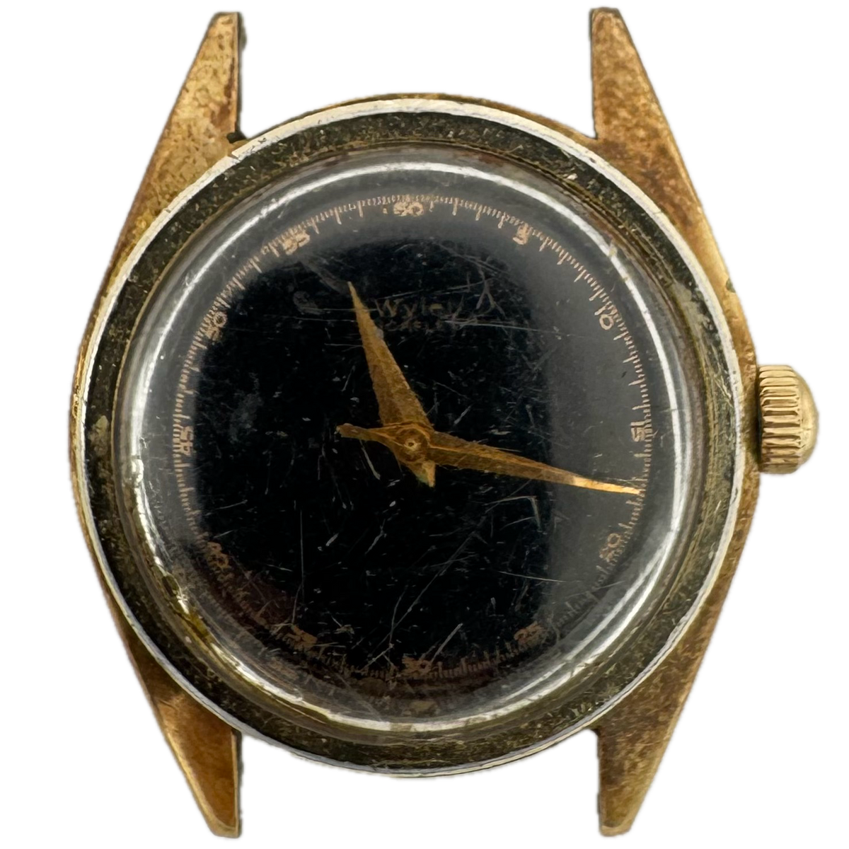 Wyler Incaflex Black Dial 3903-3