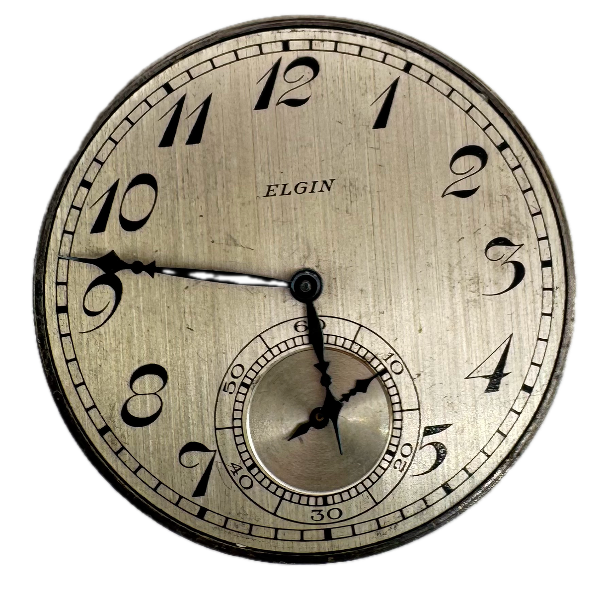 Elgin Metallic Dial 1924