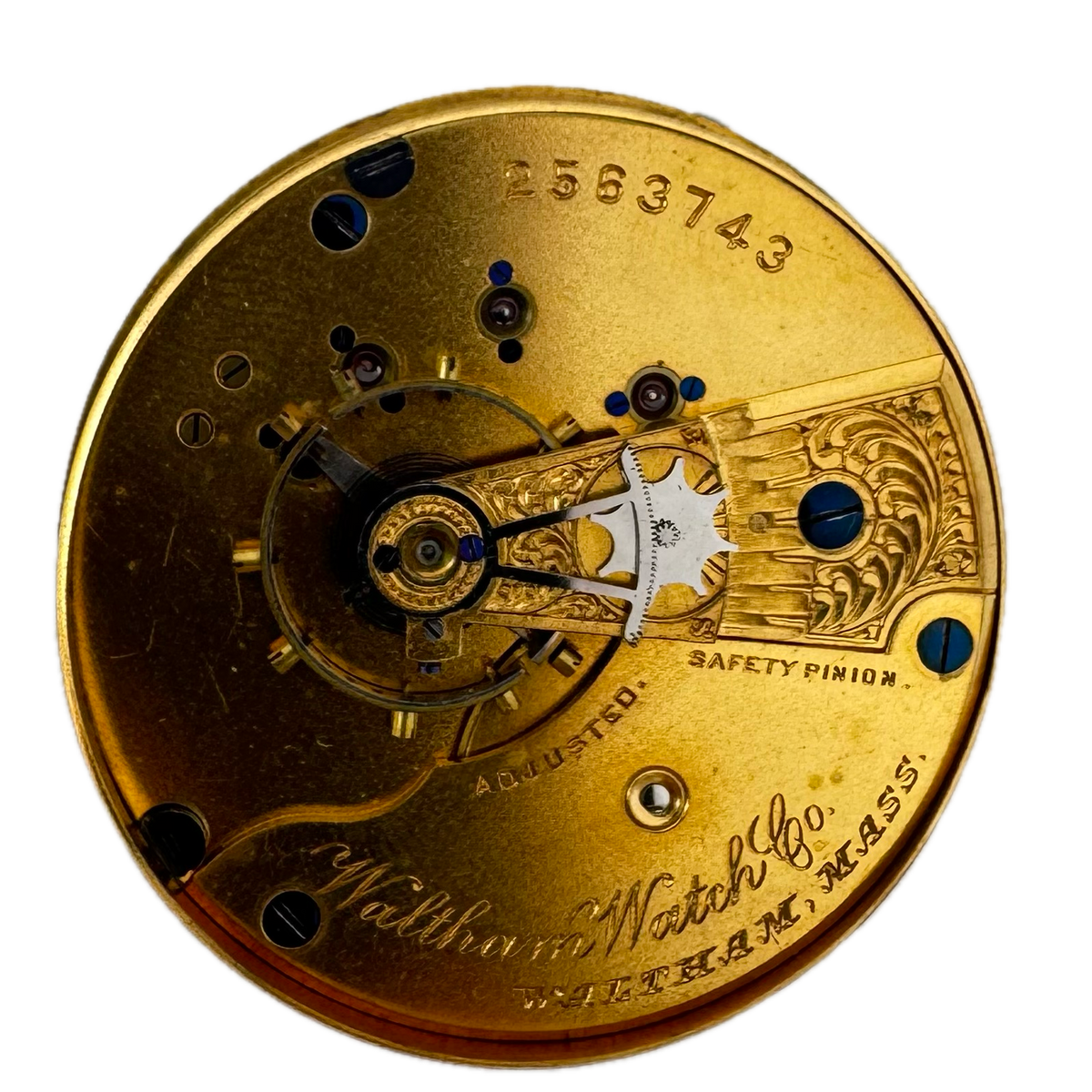 Waltham Light Moon Hands 1884