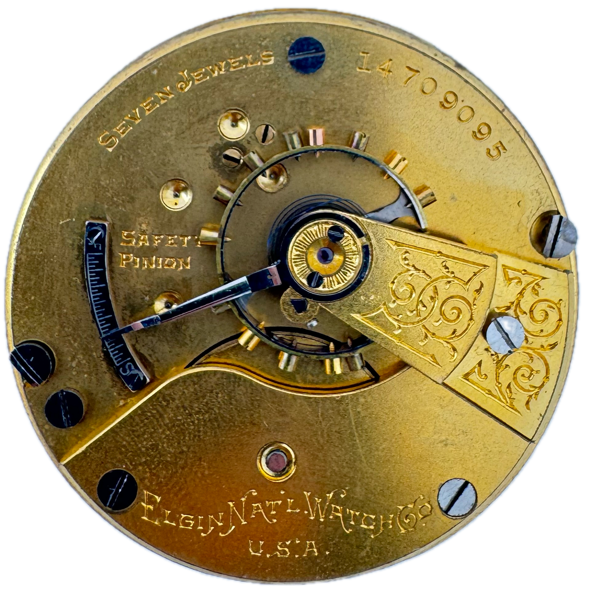 Elgin Single Sunk 1910