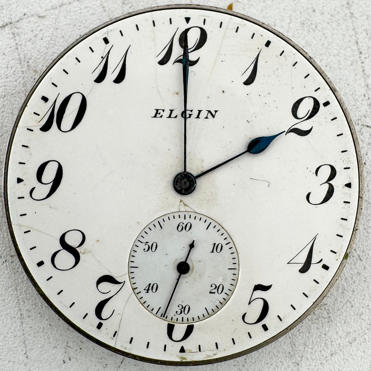 Elgin 3/4 Plate 1910