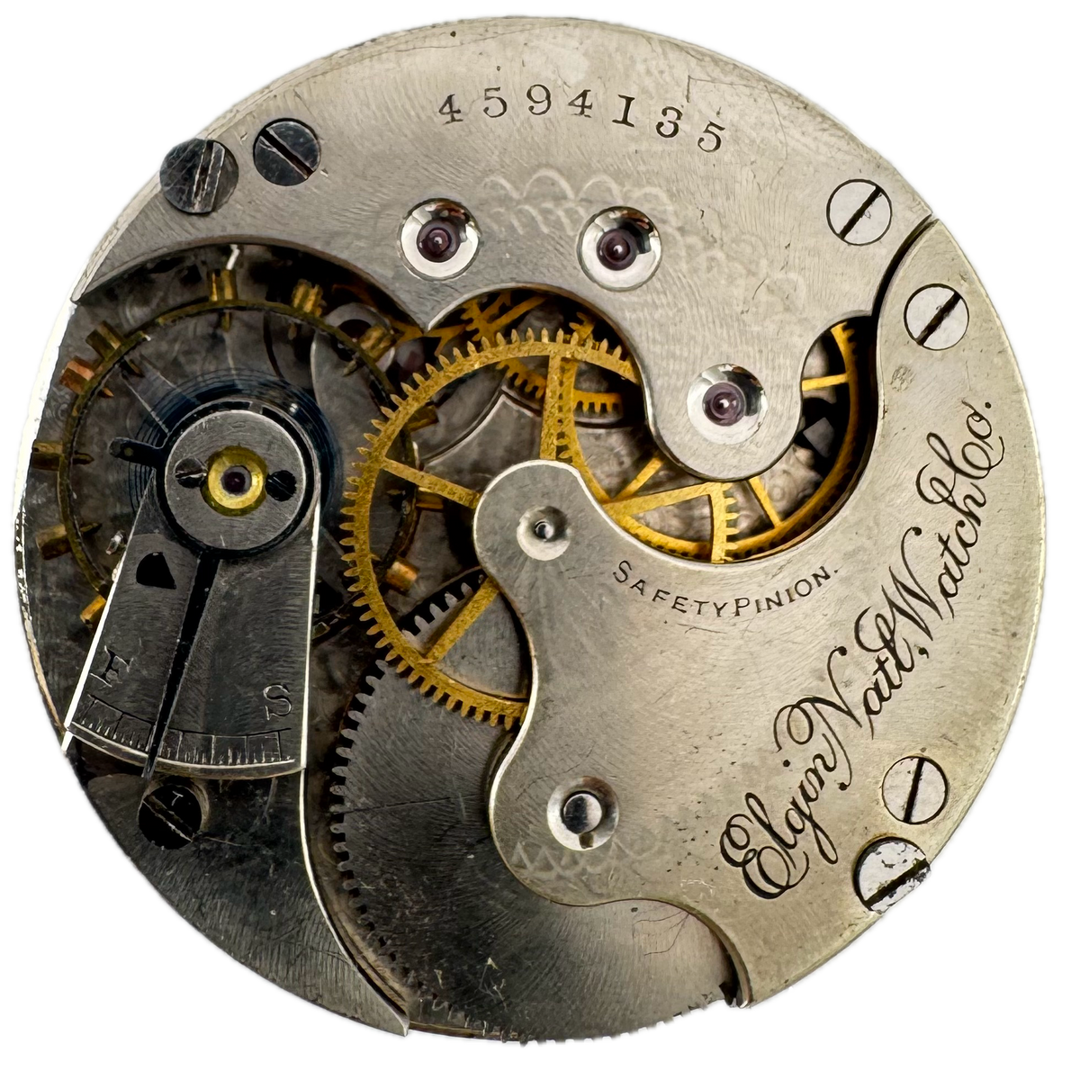 Elgin 3/4 Plate 1892