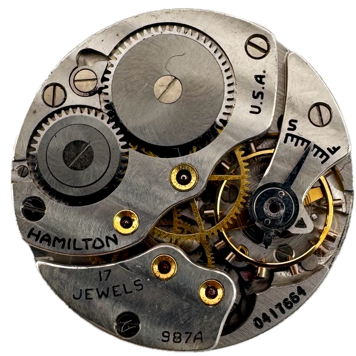 Hamilton Gold Dial