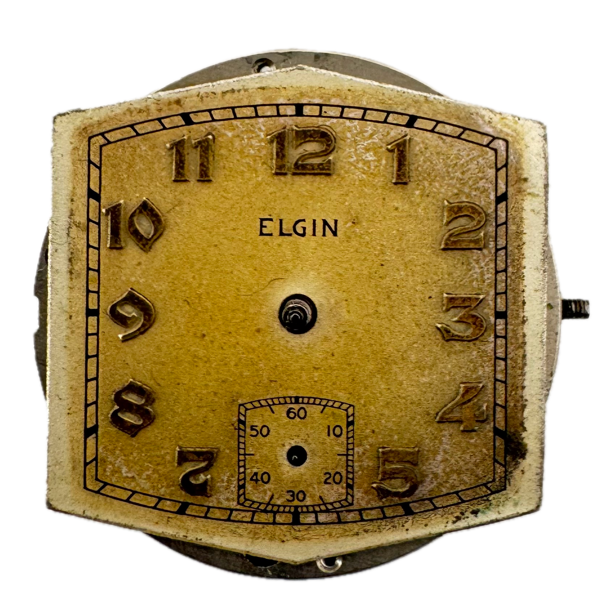 Elgin Art Deco Dial 1938