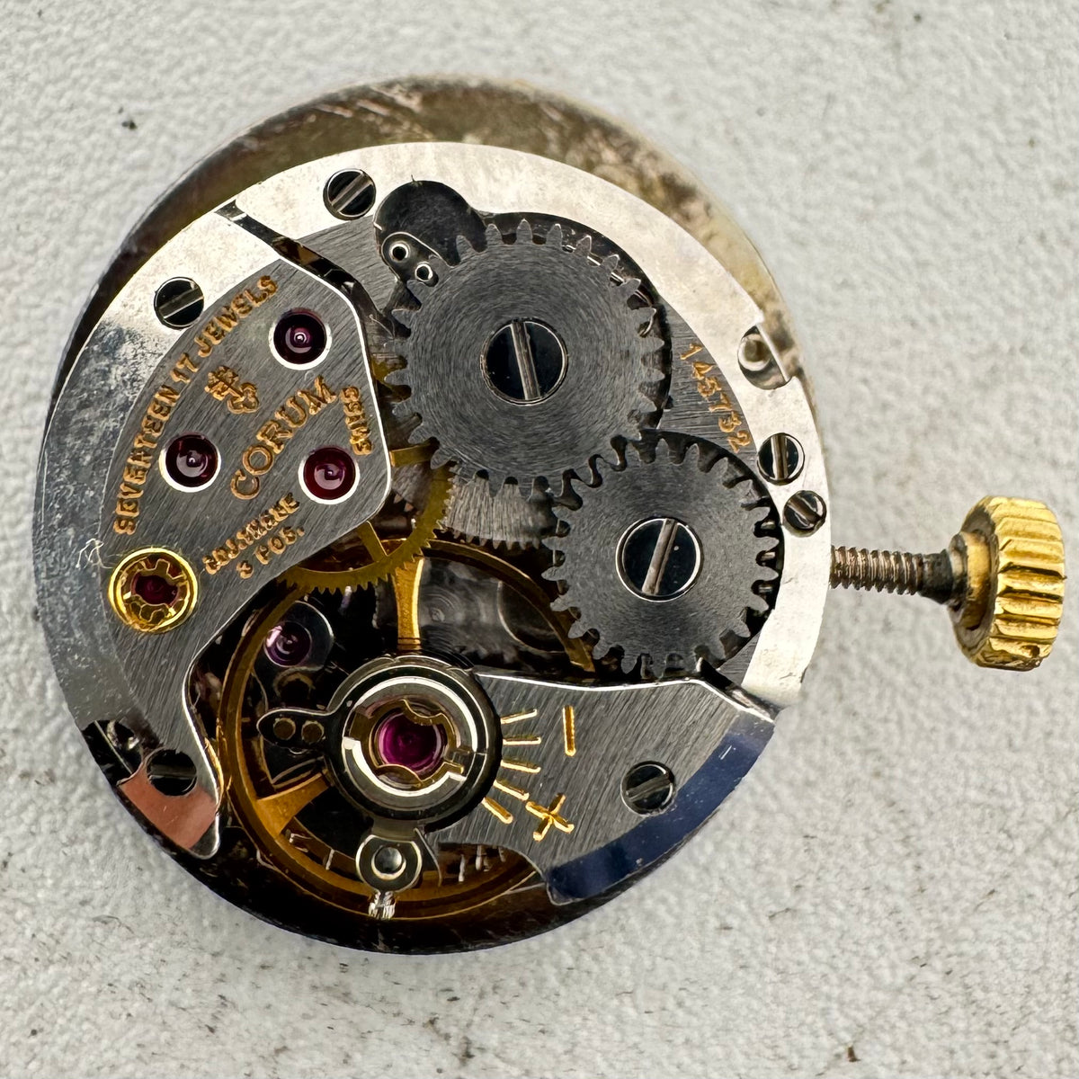 Corum Opal Mosaic Dial 1970