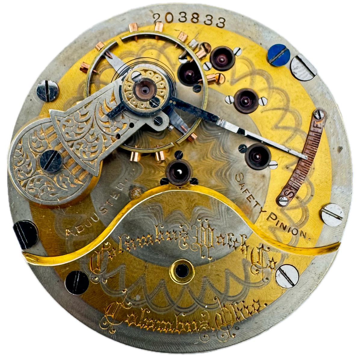 Columbus Watch Co. Two Tone 1891